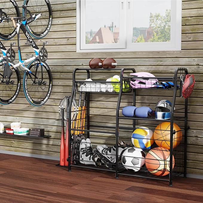 Garage Sports Equipment Organizer - Image 7