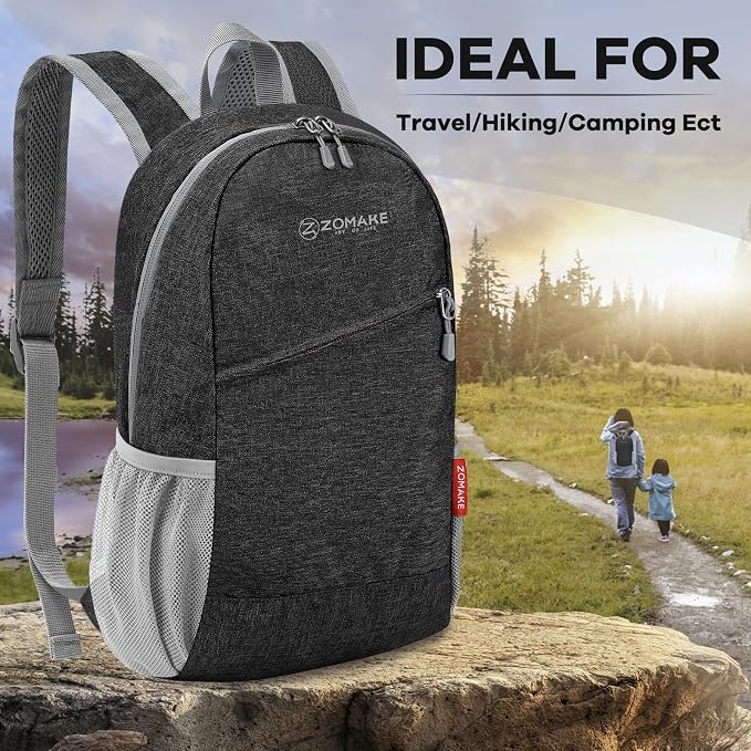 ZOMAKE Ultra Lightweight Packable Backpack 10L, Small Foldable Backpacks Hiking - Image 6