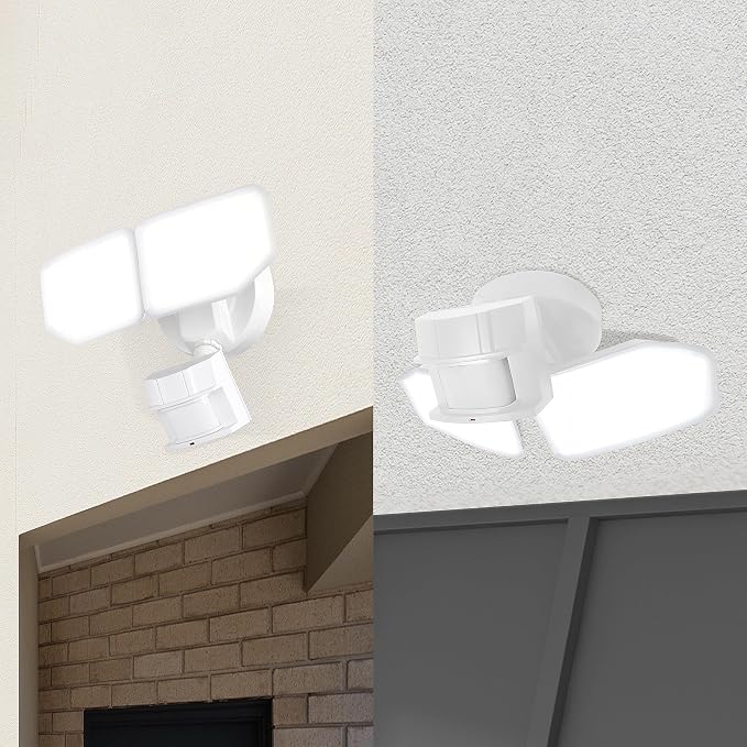 30W LED Motion Sensor Security Light Outdoor, 180 Degree, 2600 LM, 5100 K - Image 7