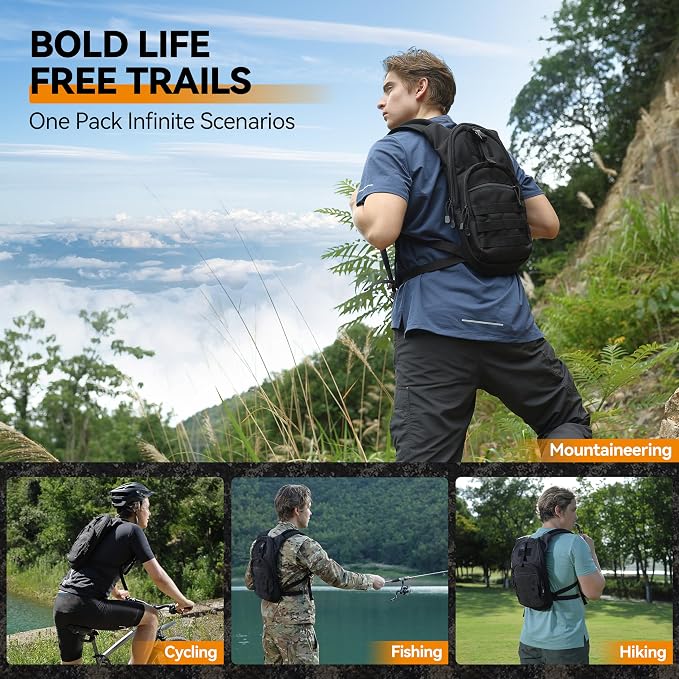 MARCHWAY Tactical Molle Hydration Pack - Image 6