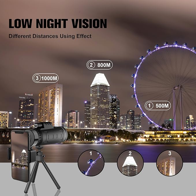 40x60 High Definition Monocular Telescope - Image 4