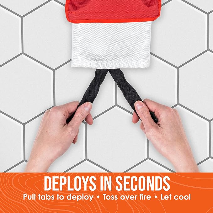 Go Time Gear Emergency Fire Blanket - Image 3