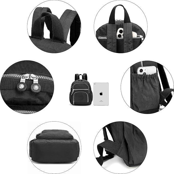 Mini Hiking Waterproof Backpack Purse - Image 7