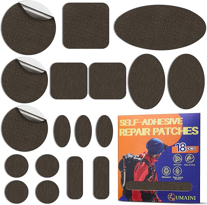 Down Jacket Repair Patch Kit, Outdoor Gear Tenacious Repair Tape, Self Adhesive by Unknown