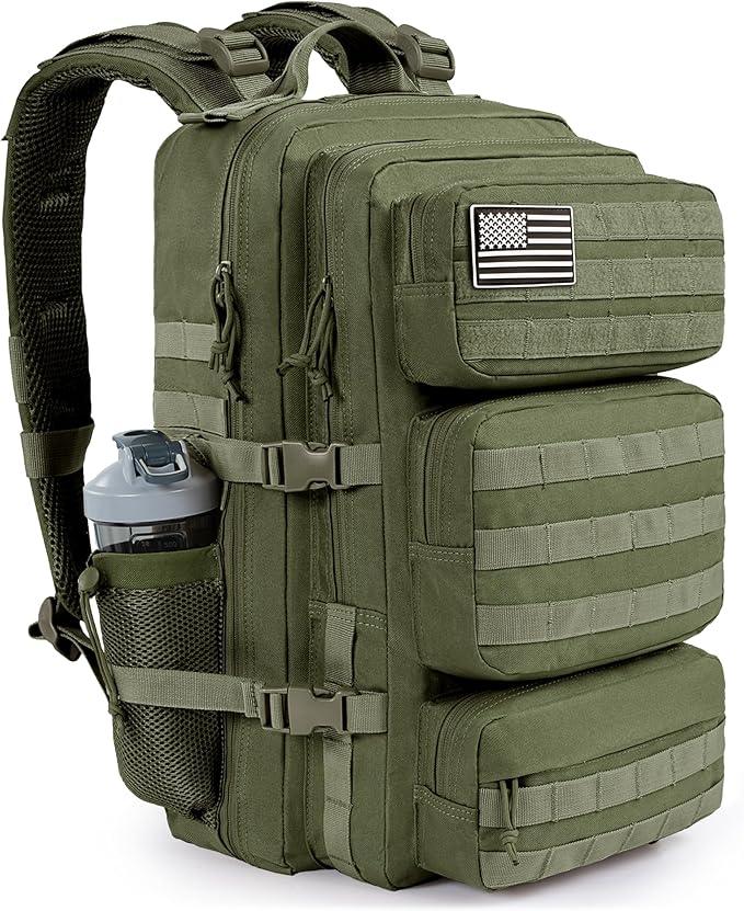 Military Tactical Backpack 25L Day Backpack by KOOKOOMIA