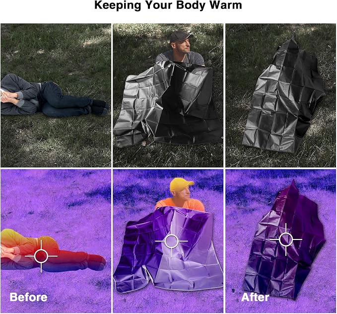 RedSwing Heavy Duty Reflective Survival Space Blanket - Image 5