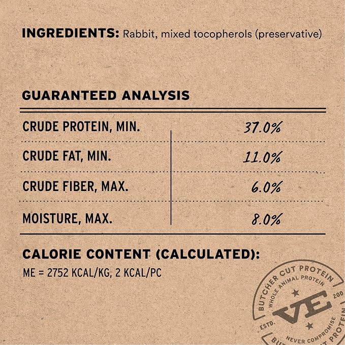 Vital Essentials Freeze Dried Cat Treats | Rabbit Bites, Single Protein | - Image 3
