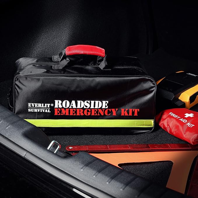 Everlit Survival Car Emergency Kit, Roadside Safety Tool Kit - Image 7