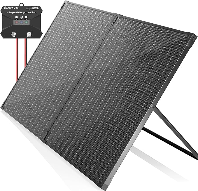 VOLTSET 100 Watt 12 Volt Portable Solar Panel by Voltset