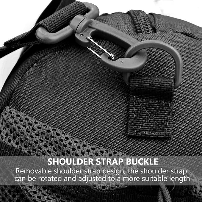 ArcEnCiel Small Tactical Duffle Bag Men Gym Pack Military Molle Shoulder Bags - Image 7