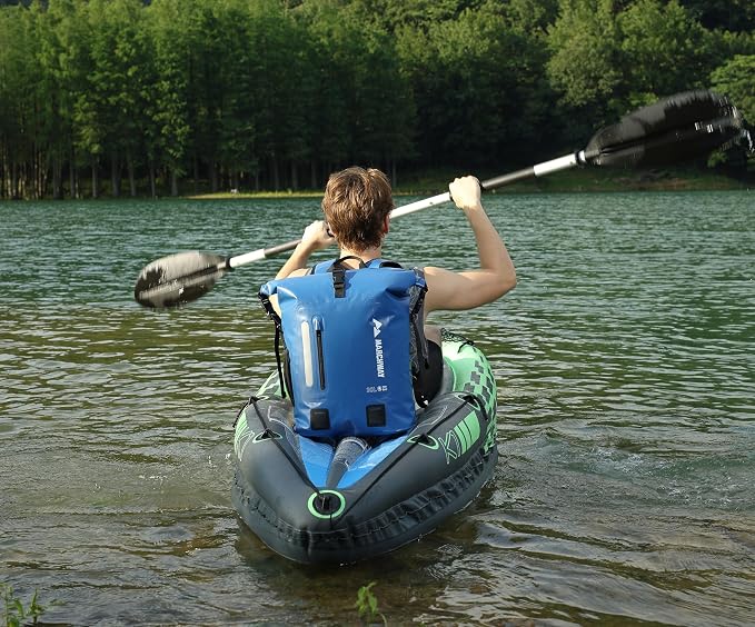 MARCHWAY Roll Top Waterproof Backpack, Floating Dry Bag 20L/30L/45L - Image 8