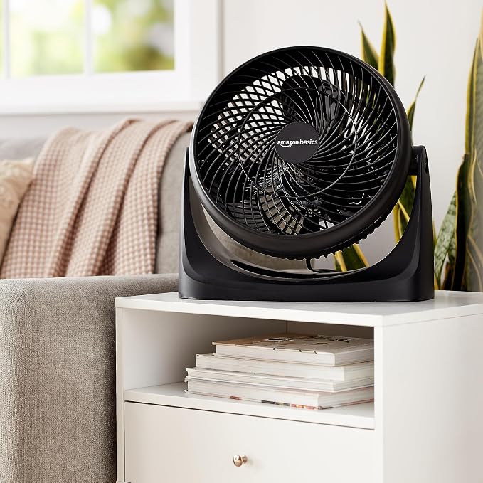 Amazon Basics Air Circulator Fan, Desk Fan - Image 7