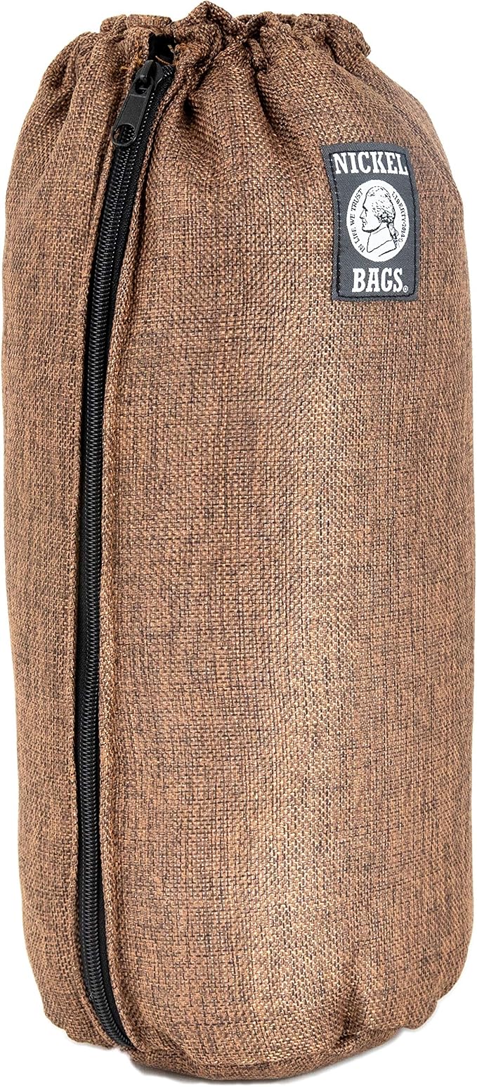 Nickel Bags Padded Drawstring Duffle Tube, Hemp Protective Sling Bag - Image 2