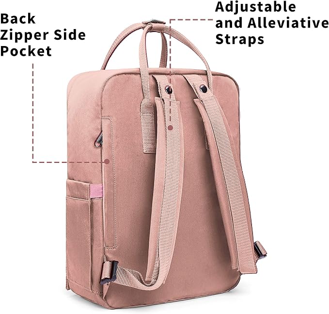 KALIDI Casual Laptop Backpack 15 Inches Classic Camping Rucksack Travel Outdoor - Image 4