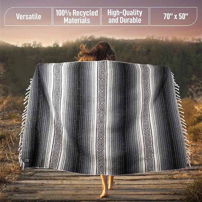 Authentic Extra Large Mexican Blanket - Image 4