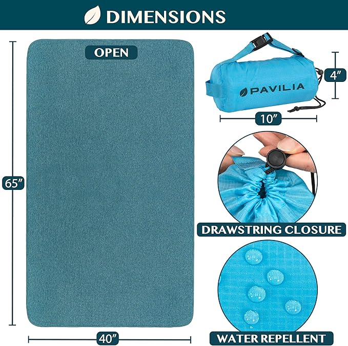 PAVILIA Travel Blanket Airplane Compact - Image 4