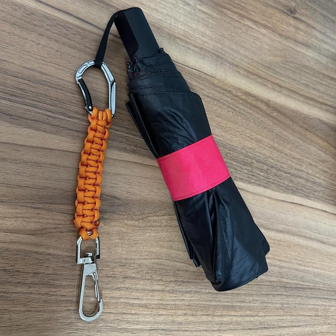 HERCULES Paracord Keychain Set – 2 Pack Lanyard Rope - Image 9