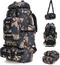 100L Camping Hiking Backpack, Molle military Tactical rucksack backpack by HongXingHai
