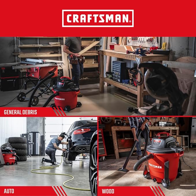CRAFTSMAN CMXZVBE38749 Genuine General Purpose Wet Dry Vac Dust Collection Bags - Image 4