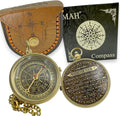 Brass Compass Gift to My Son Never Forget I Love You, Sentimental Keepsake from by MAH