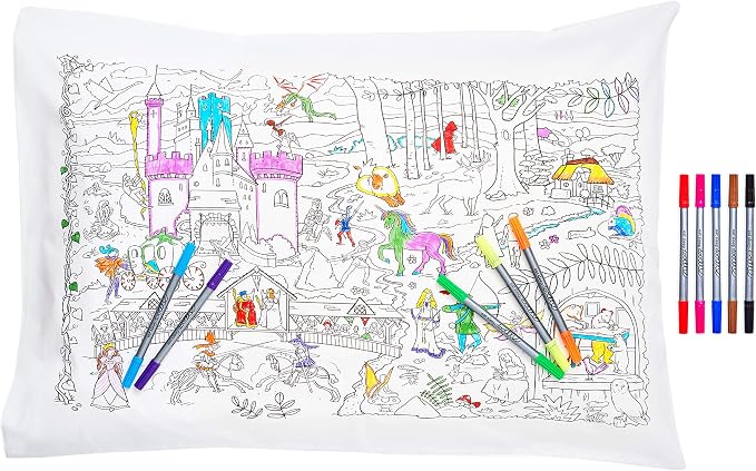 eatsleepdoodle - Coloring Pillowcase by eatsleepdoodle