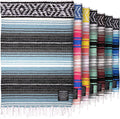 Hydration Nation Authentic Large Handwoven Mexican Blanket by ZulayKitchen