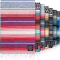 Hydration Nation Authentic Mexican Serape Blanket by ZulayKitchen