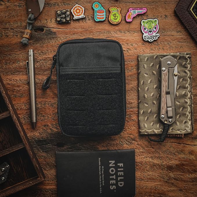 TACTICAL GEEK EDC Compact Waist Pocket Pouch, Men EDC Pouch Organizer, Utility - Image 7