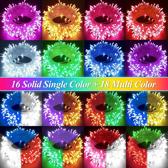 Pooqla Color Changing Christmas String Lights - Image 4