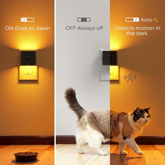 L LOHAS LED Motion Sensor Night Light, Motion Activated Night Light, Motion - Image 2