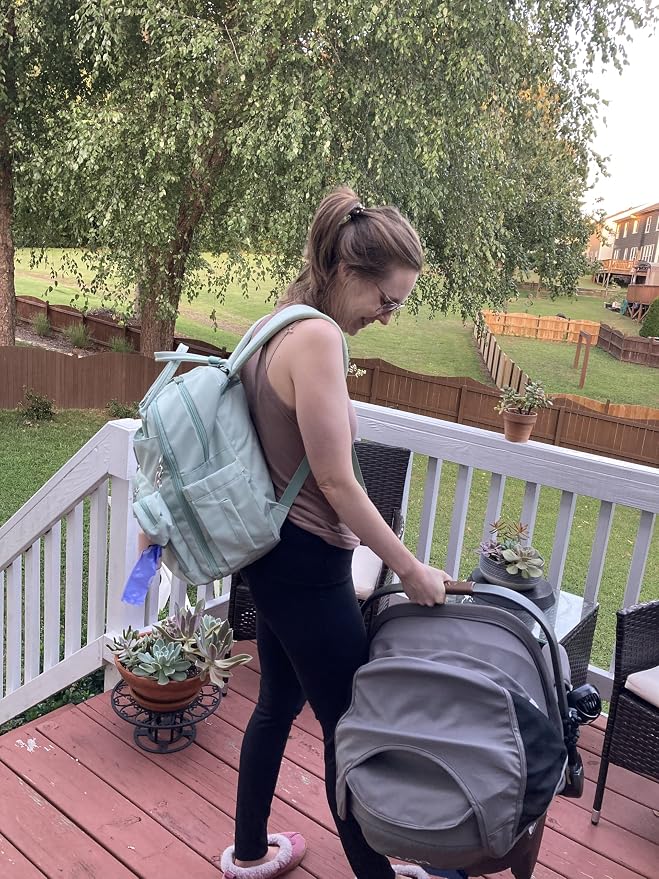 RUVALINO Diaper Bag Backpack-Multifunction Baby Travel Bag - Image 7
