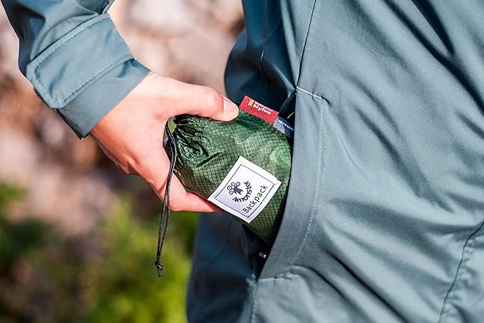 4Monster Hiking Daypack, Water Resistant Lightweight Packable Backpack - Image 6