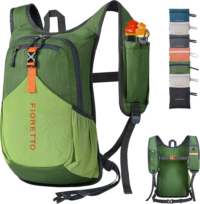 FIORETTO 20L Hiking Backpack for Women Men Mini Packable Backpack Lightweight by FIORETTO