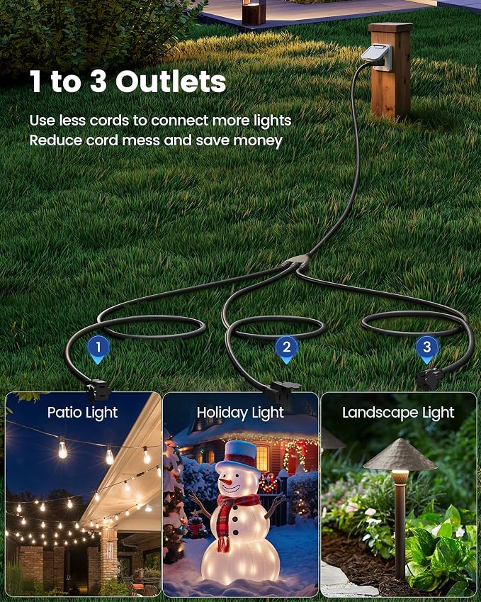 SURAIELEC Outdoor Extension Cord - Image 2