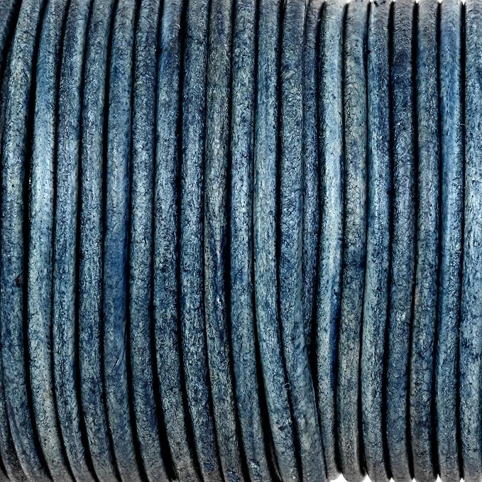 GENIQUE Real/Genuine Round Leather String Cord - Image 4