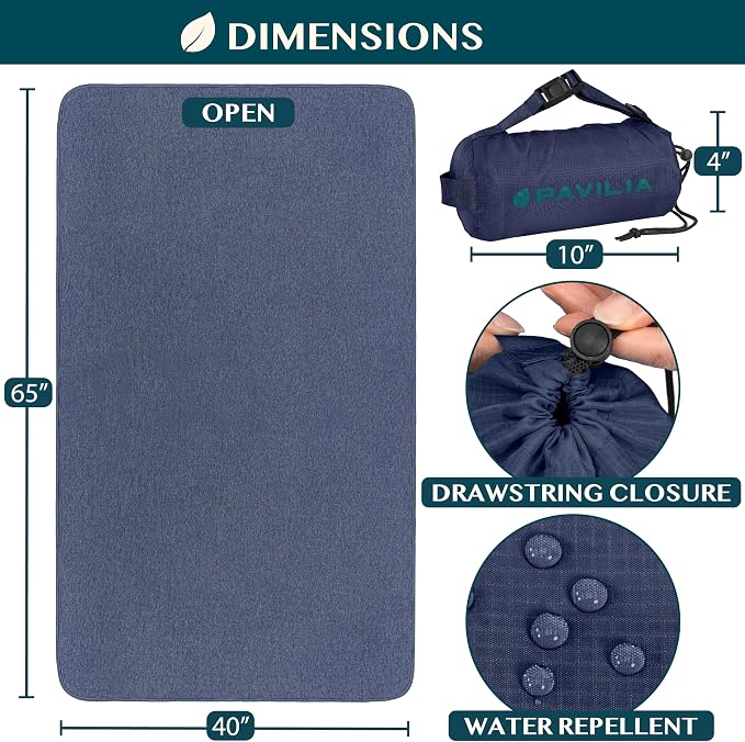 PAVILIA Travel Blanket Airplane Compact - Image 4