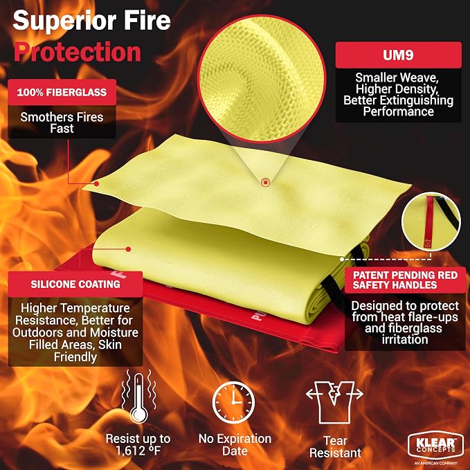 National Park Foundation Partner Emergency Silicone Fire Blanket - Image 3