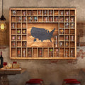 Large Shot Glass Display Case by WelcometoTristcily