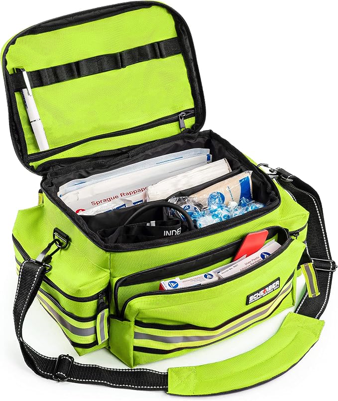 Scherber First Responder Fully-Stocked Professional Essentials EMT/EMS Trauma - Image 3