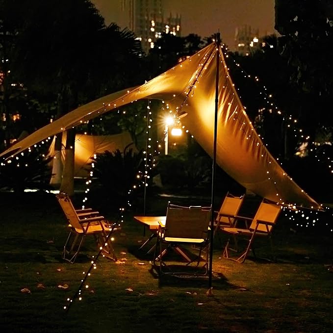 Selarlyt 2 Pack 200LED Solar Christmas Lights Outdoor, 72FT Solar String Lights - Image 6