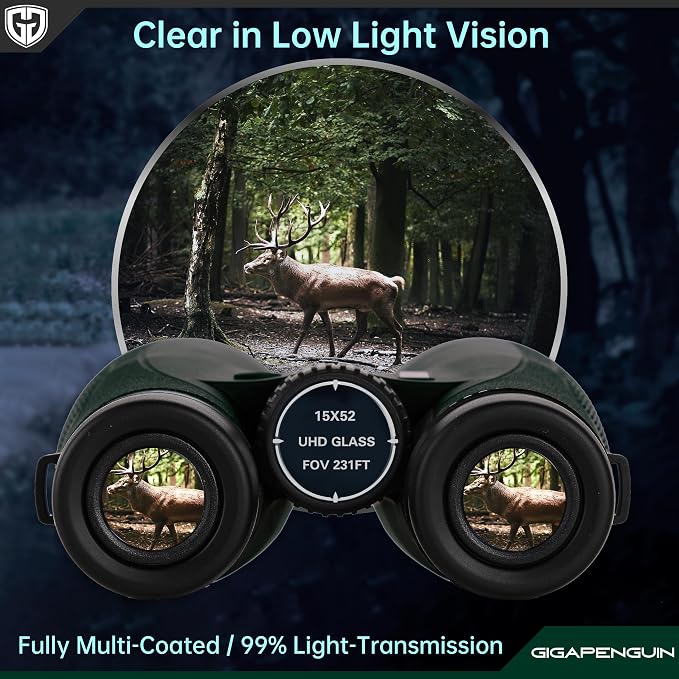 15x52 HD Binoculars for Adults High Powered - Image 6