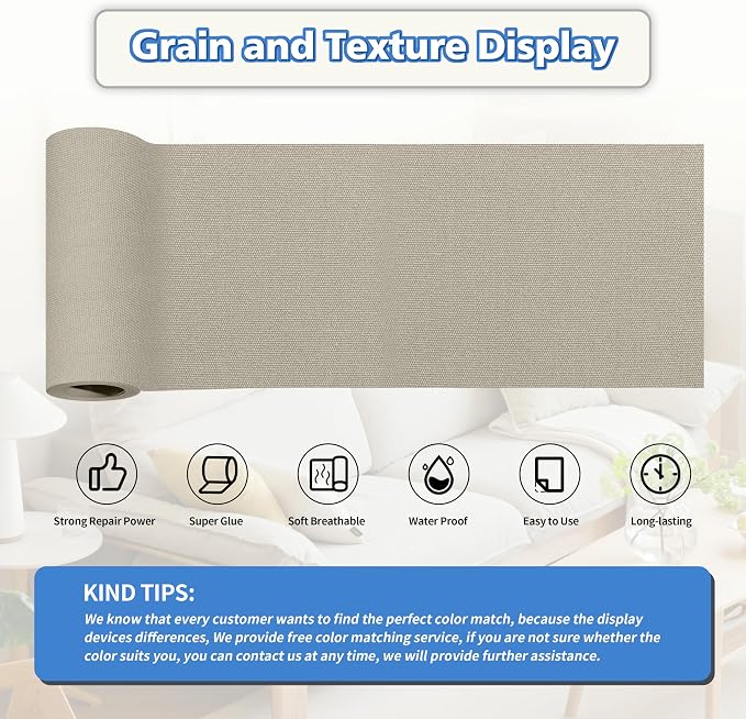 KING MOUNTAIN Canvas Repair Tape, Outdoor Gear Patch, 4×63 Inches, Waterproof - Image 2