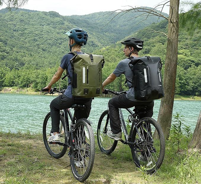 MARCHWAY Roll Top Waterproof Backpack, Floating Dry Bag 20L/30L/45L - Image 7