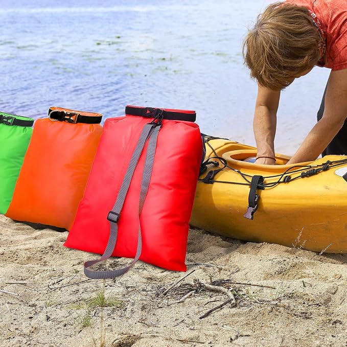 Shappy 6/12 Pcs Waterproof Dry Bags, Lightweight Outdoor Waterproof Dry Stuff - Image 6