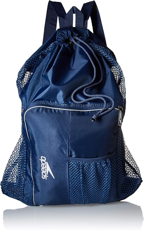Speedo Unisex-Adult Drawstring Deluxe Ventilator Mesh Equipment Bag by Speedo