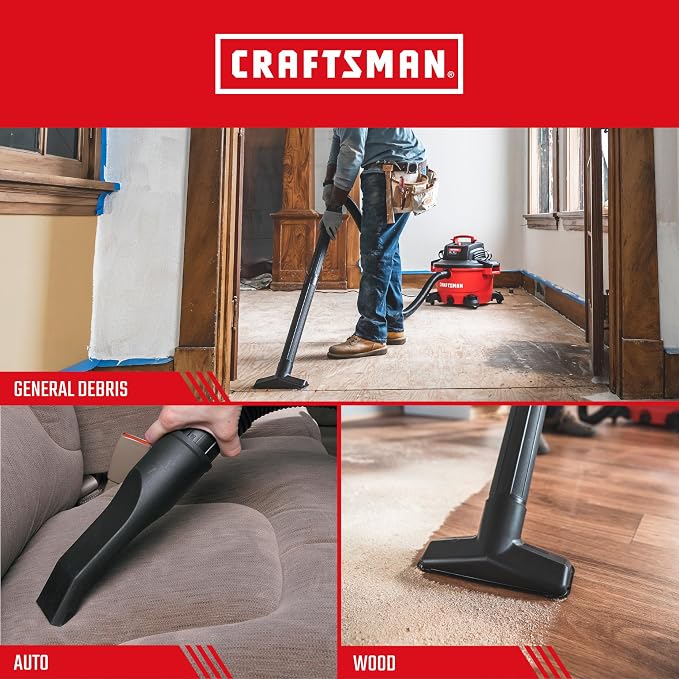 CRAFTSMAN CMXZVBE38735 Genuine Fine Dust Wet Dry Vac Dust Collection Bags - Image 4