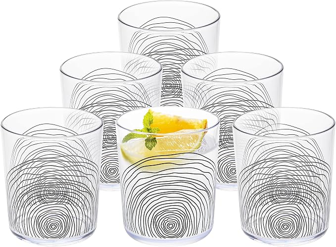 bzyoo BPA-Free Designed Dishwasher Safe 14 oz Plastic Tumbler Set which is by bzyoo
