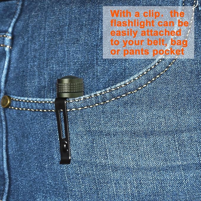 Beieverluck 10 Pack Mini LED Flashlight - Image 4