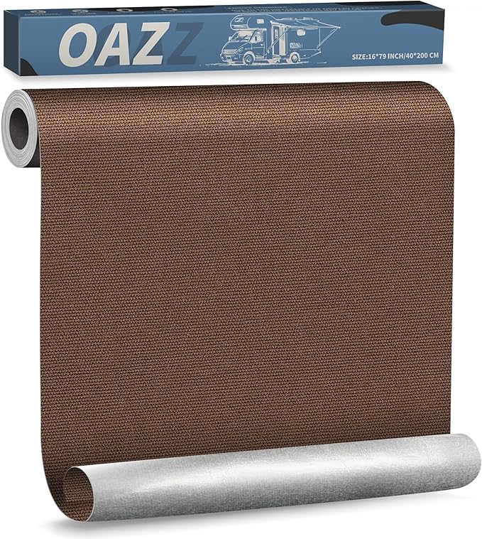 OAZ 16 x 79 inch Canvas Repair Patches Canvas Fabric Patch Self-Adhesive Fabric by OAZ