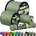 Paracord Rope 550 lb - 100ft 5/32" Parachute Cord 4MM 7-Strand para Cord - by Triberion